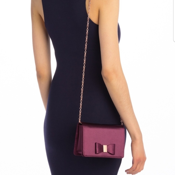 Ted Baker Handbags - Ted baker bow satin bag